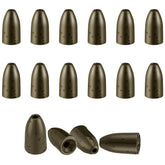 Storage box with 16 tungsten bass weights